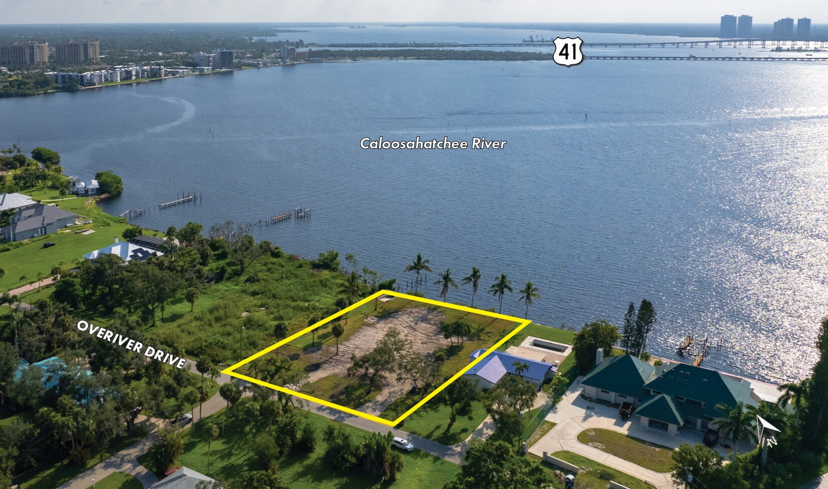 744 Overiver Dr, North Fort Myers, FL à vendre Aérien- Image 1 de 1