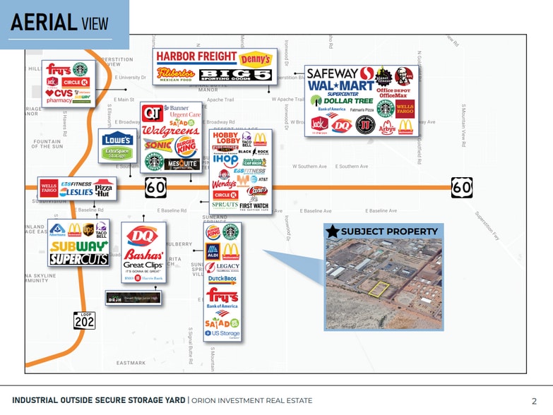Ironwood Dr, Apache Junction, AZ à vendre - Aérien - Image 2 de 2