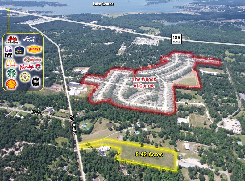 6311 Old Highway 105 W, Conroe, TX à vendre - Photo du bâtiment - Image 2 de 3