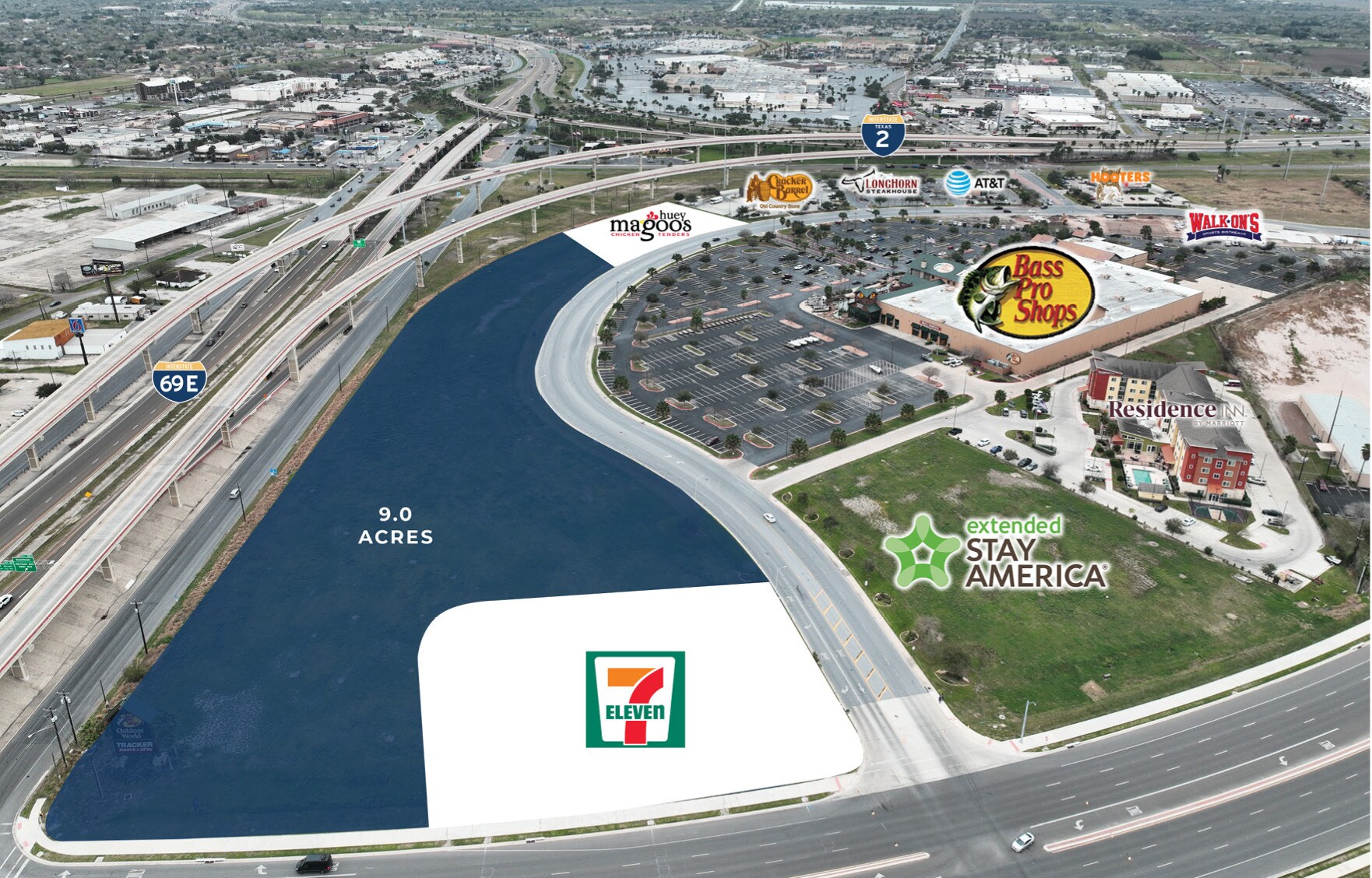 Bass Pro Dr, Harlingen, TX for lease Primary Photo- Image 1 of 4
