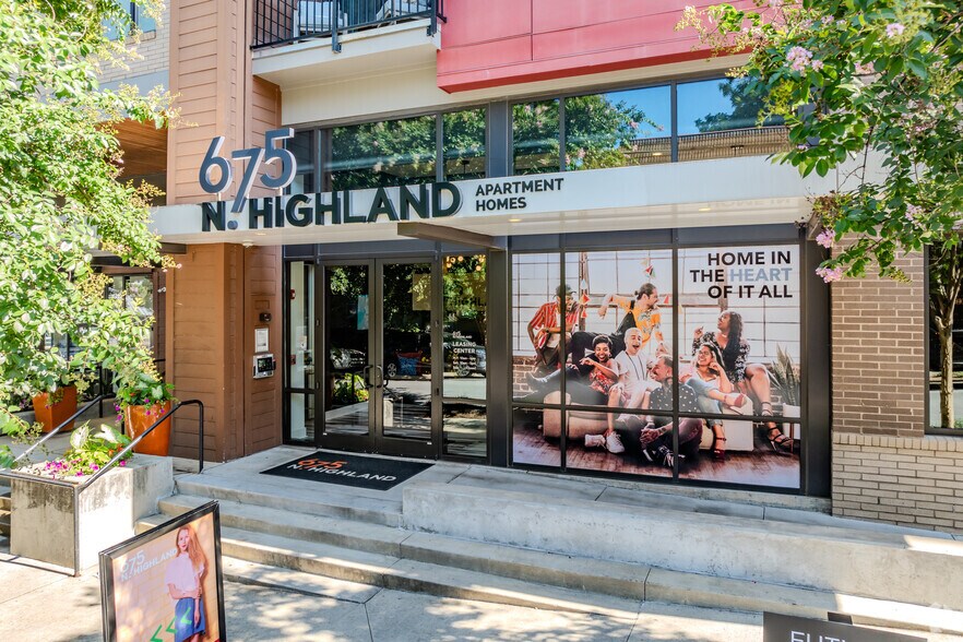 675 N Highland Ave NE, Atlanta, GA à louer - Photo du bâtiment - Image 3 de 47