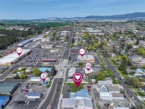 324 N Main St, Moscow, ID - Aérien Vue de la carte