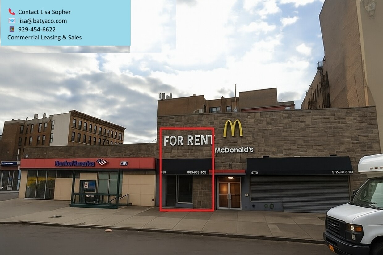 4748 Broadway, New York, NY for lease Building Photo- Image 1 of 5