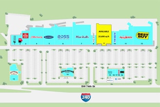 1401 SW 74th St, Oklahoma City, OK for lease Site Plan- Image 2 of 2