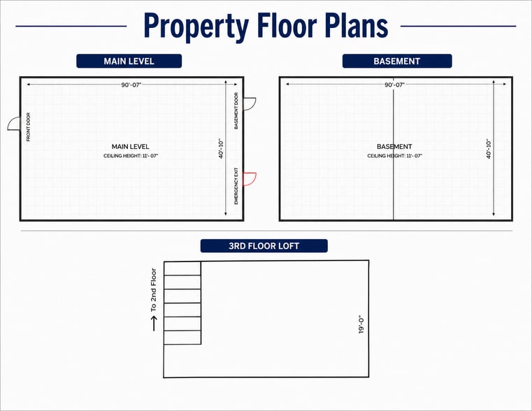 613-615 North Market Street, Wilmington, DE for sale - Floor Plan - Image 2 of 2