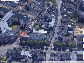 Rouen - Aerial map view
