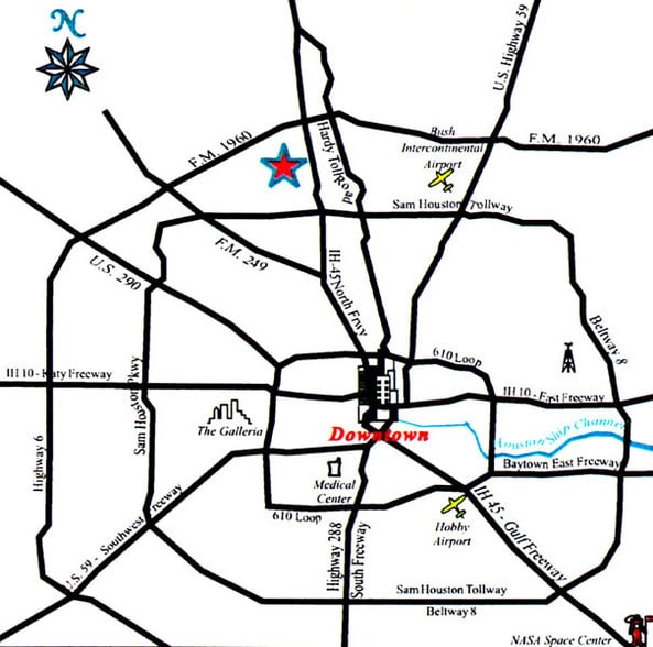 335 Pennbright Dr, Houston, TX for lease - Site Plan - Image 2 of 6