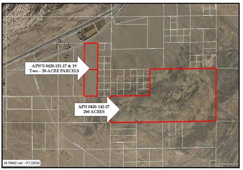 Main Street Hwy, Barstow, CA à vendre - Photo du bâtiment - Image 2 de 3