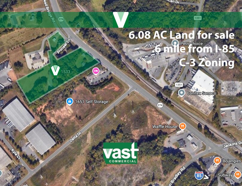 2019 Bessemer City Rd, Gastonia, NC à vendre Photo principale- Image 1 de 2