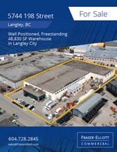 5744 198 St, Langley, BC - AÉRIEN Vue de la carte - Image1