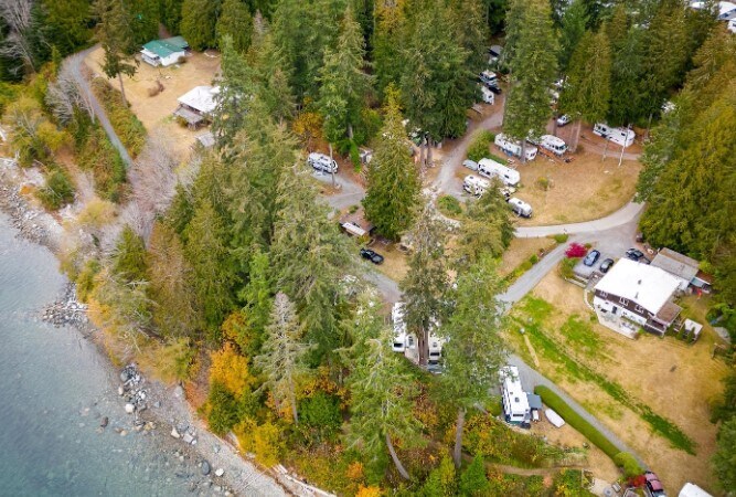 8425 British Columbia 101, Powell River, BC à vendre Aérien- Image 1 de 1