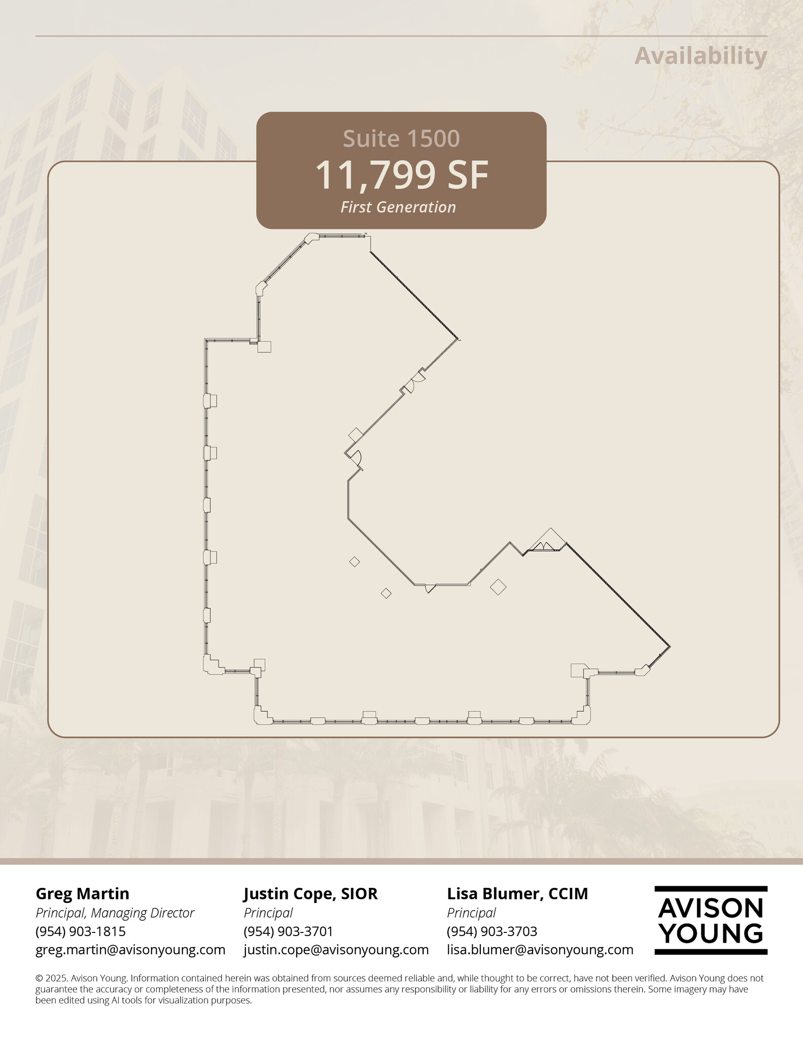 200 E Las Olas Blvd, Fort Lauderdale, FL for lease Floor Plan- Image 1 of 1