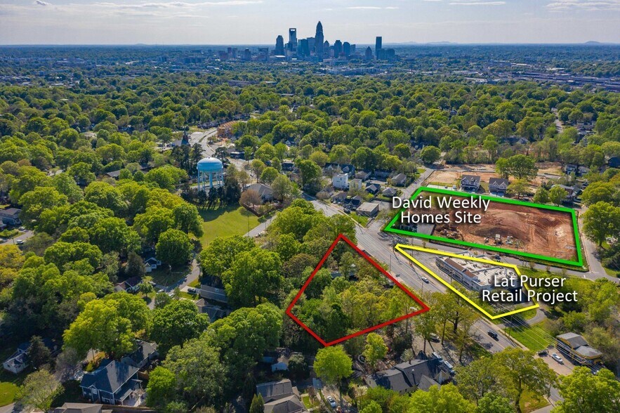 2522-2530 The Plz, Charlotte, NC à vendre - Aérien - Image 3 de 7