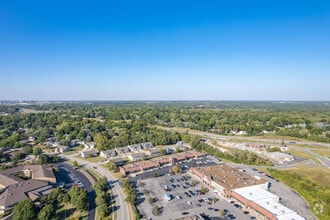 6407-6545 N Cosby Ave, Kansas City, MO - AERIAL  map view