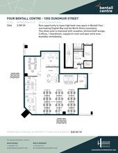 1055 Dunsmuir St, Vancouver, BC à louer Plan d’étage- Image 2 de 2