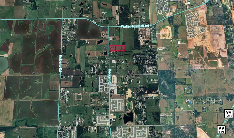 19522 Becker Rd, Hockley, TX à vendre - Aérien - Image 2 de 3