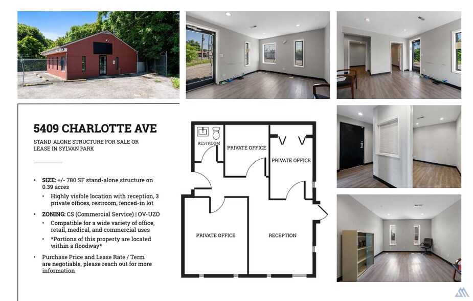 5409 Charlotte Pike, Nashville, TN à louer - Photo du bâtiment - Image 3 de 51