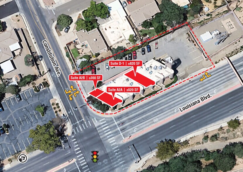 1803 Louisiana Blvd NE, Albuquerque, NM for lease - Building Photo - Image 2 of 15