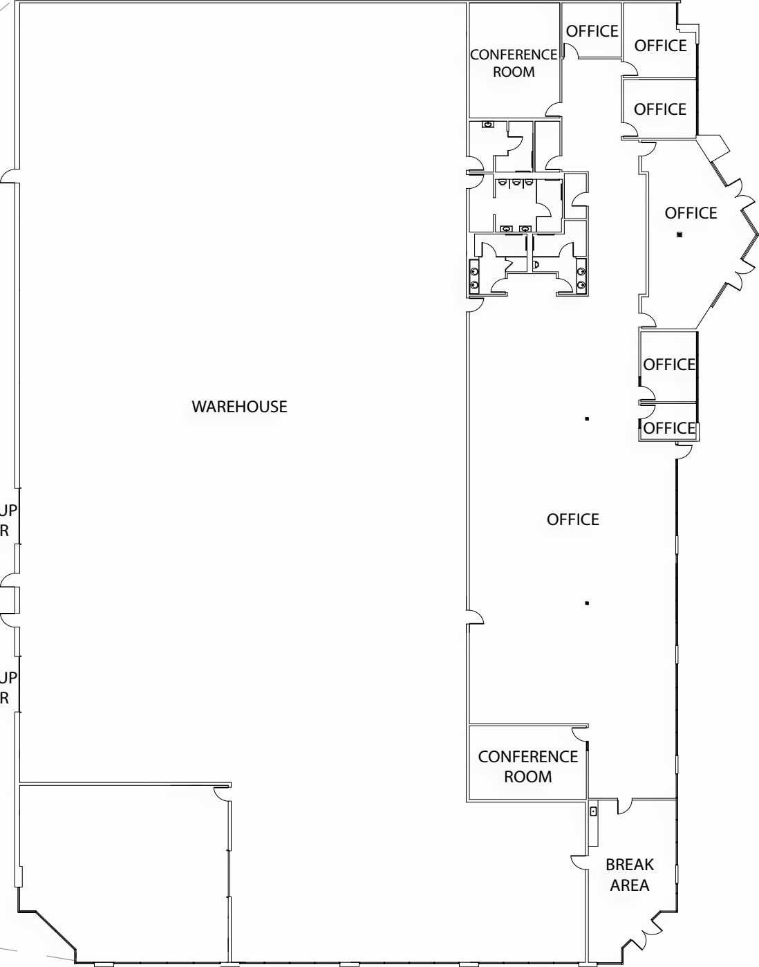 901-941 Cadillac Ct, Milpitas, CA for lease Floor Plan- Image 1 of 2