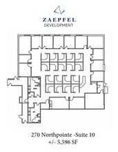 270 Northpointe Pky, Amherst, NY à louer Plan d’étage- Image 1 de 2