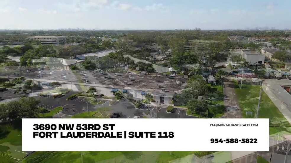 3690 NW 53rd St, Fort Lauderdale, FL à vendre - Vidéo sur l’inscription commerciale - Image 1 de 1