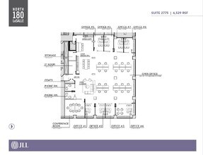 180 N LaSalle St, Chicago, IL for lease Floor Plan- Image 1 of 1