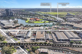 201-205 Kensington Rd, West Melbourne, VIC - Aerial map view - Image1
