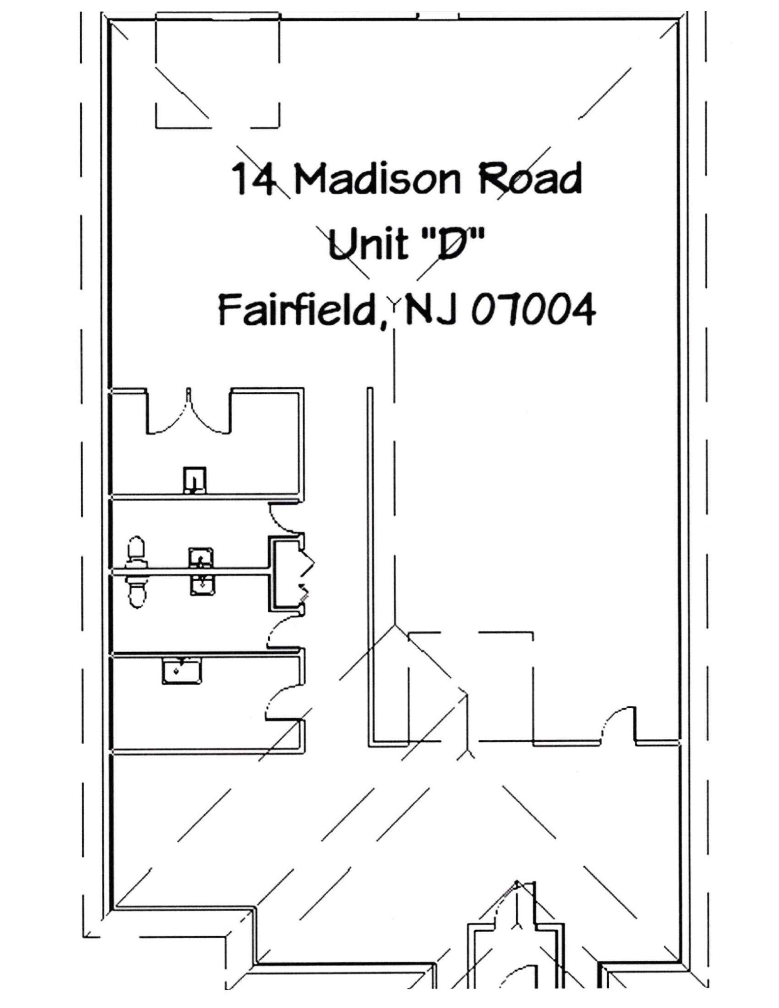 14 Madison Rd, Fairfield, NJ for lease Site Plan- Image 1 of 1