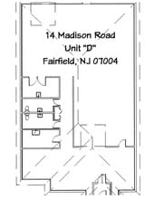 14 Madison Rd, Fairfield, NJ for lease Site Plan- Image 1 of 1