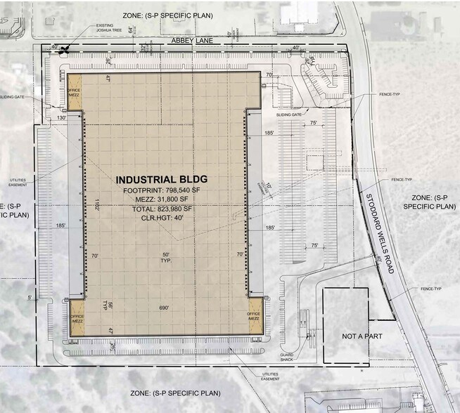 Stoddard Wells Rd, Victorville, CA for lease - Site Plan - Image 2 of 4