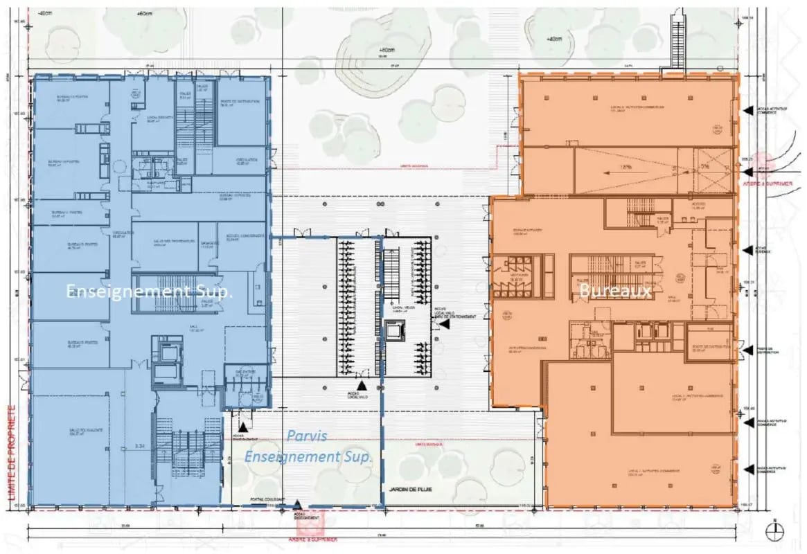 26-36 Rue Du Tonkin, Villeurbanne à louer Plan d’étage- Image 1 de 1