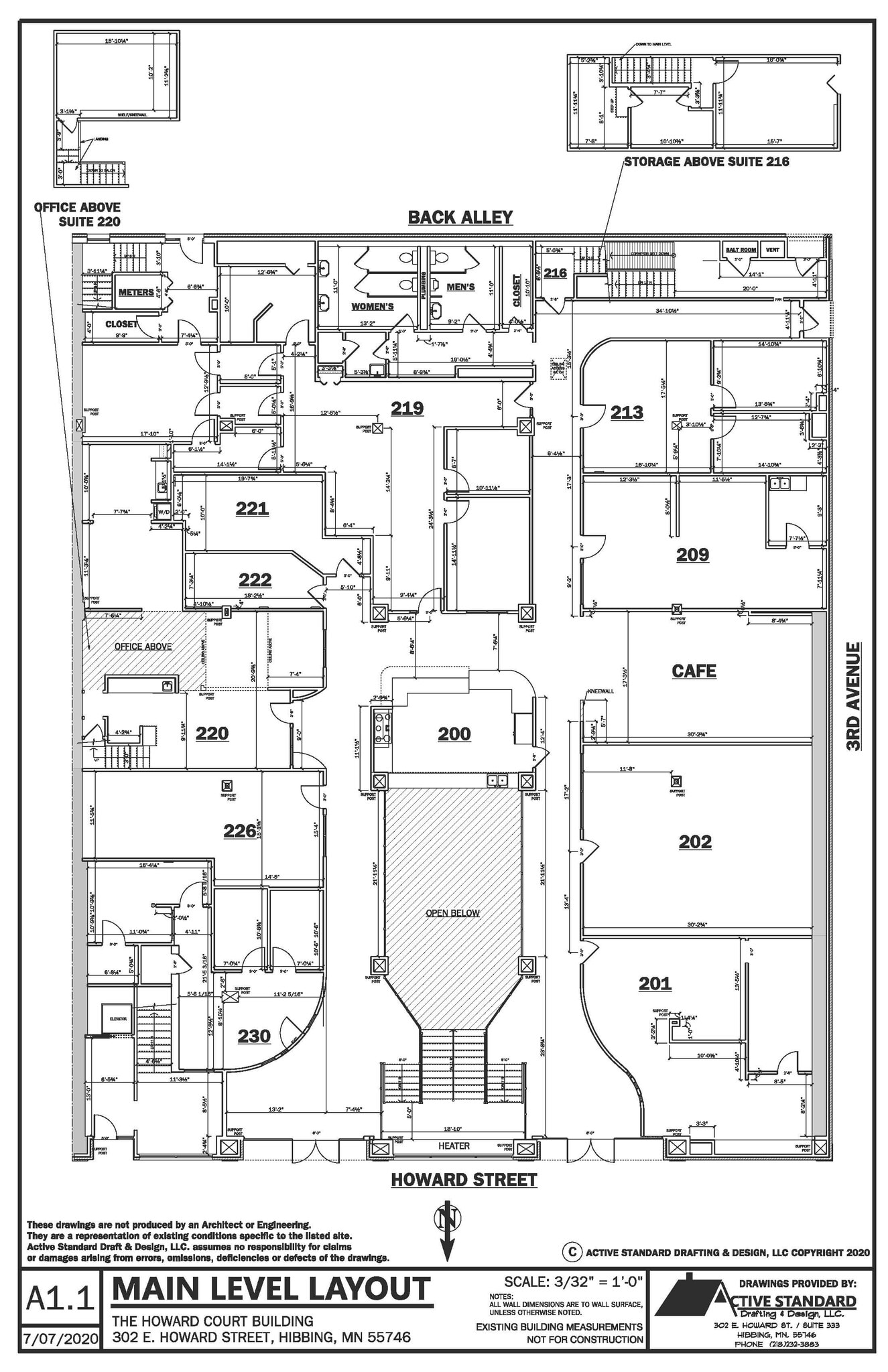 302 E Howard St, Hibbing, MN for lease Floor Plan- Image 1 of 7