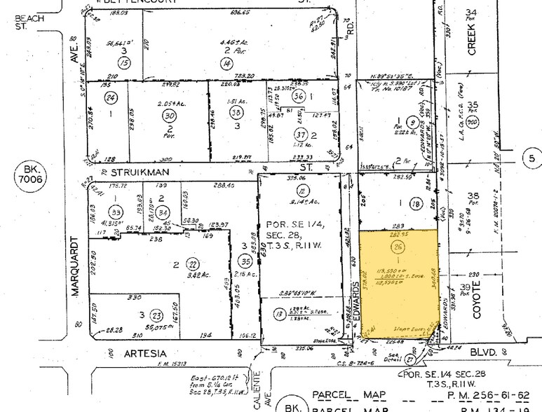 17316 Edwards Rd, Cerritos, CA à louer - Plan cadastral - Image 3 de 5