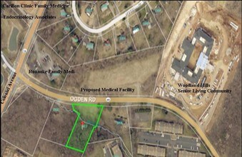 3422 Ogden Rd, Roanoke, VA - Aerial  map view