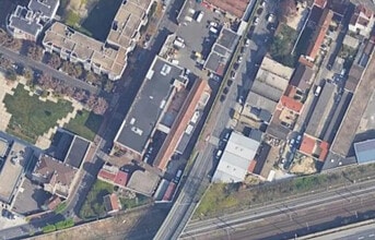 La Courneuve - AERIAL map view