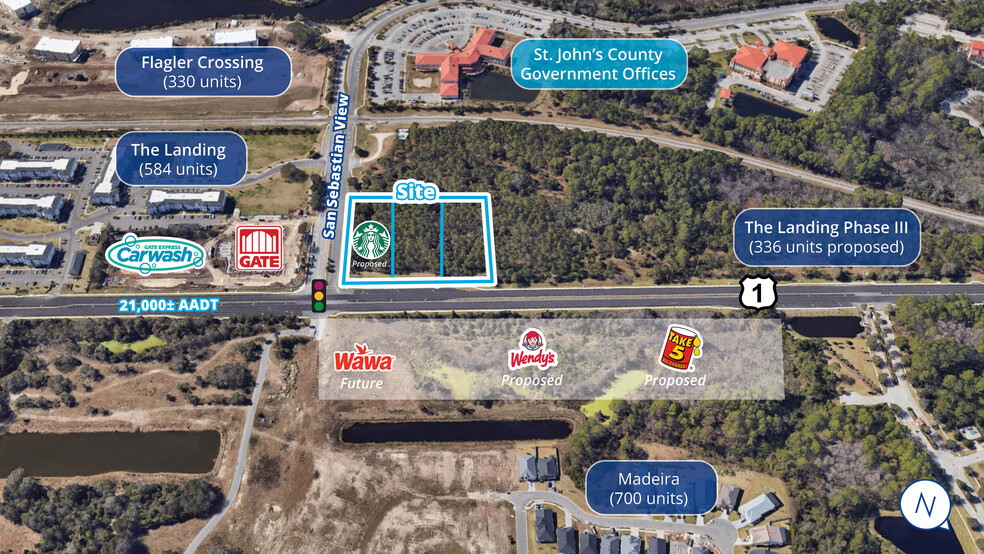 US Highway 1, Saint Augustine, FL for lease - Building Photo - Image 1 of 2