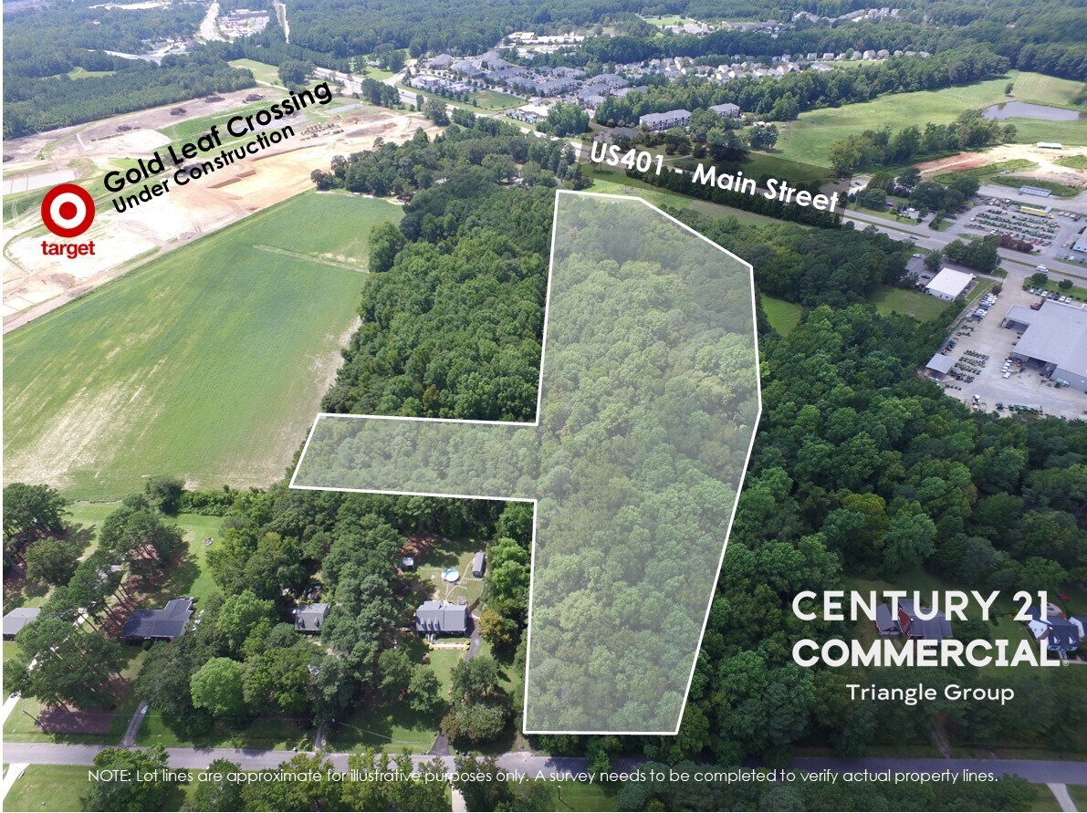 0 Long St, Fuquay-Varina, NC à vendre Aérien- Image 1 de 10