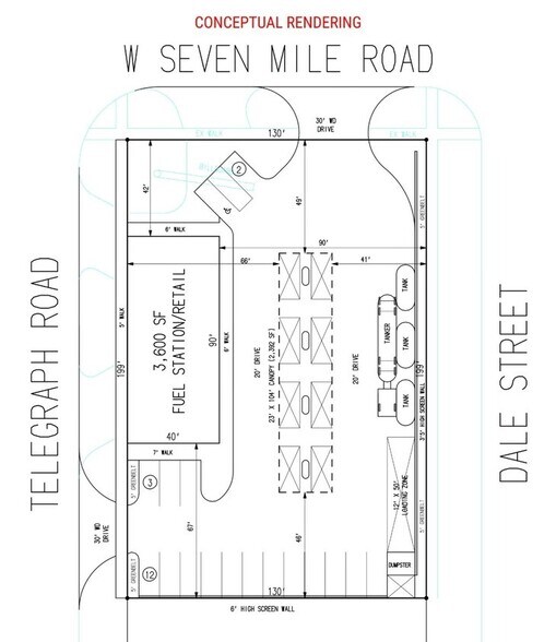 19050 Telegraph Rd, Detroit, MI à vendre - Autre - Image 3 de 4