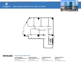 3010 Lyndon B Johnson Fwy, Dallas, TX à louer Plan de site- Image 1 de 2