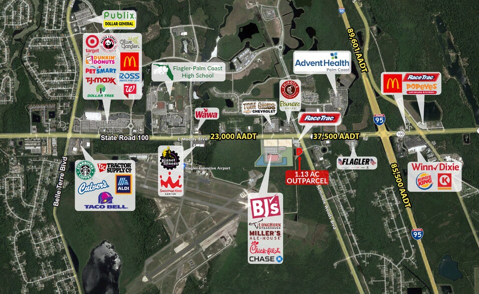4735 Seminole Woods blvd, Palm Coast, FL à louer - Photo du bâtiment - Image 3 de 3