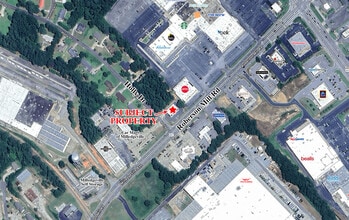 2401 Holly Dr, Milledgeville, GA - Aérien  Vue de la carte - Image1