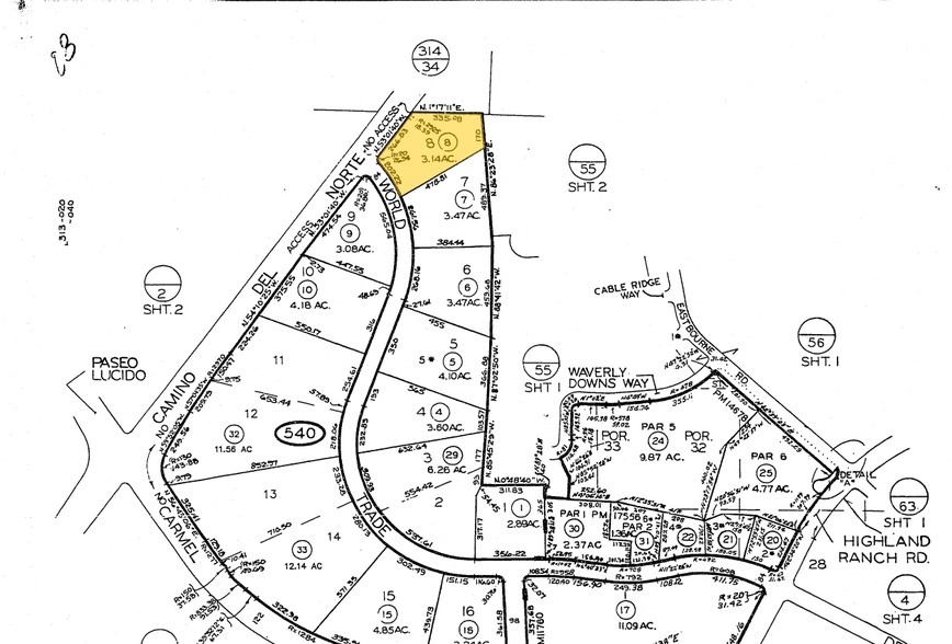 12395 World Trade Dr, San Diego, CA à louer - Plan cadastral - Image 3 de 4