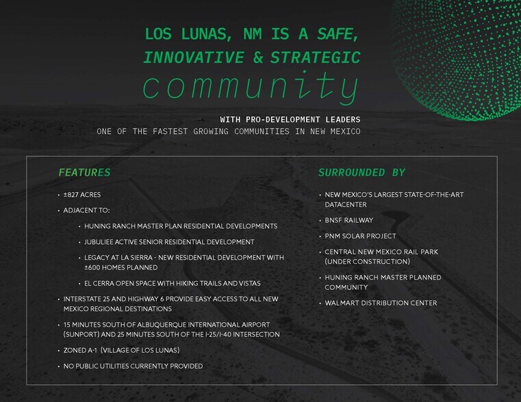 Hwy 6, Los Lunas, NM à vendre - Photo du bâtiment - Image 2 de 6