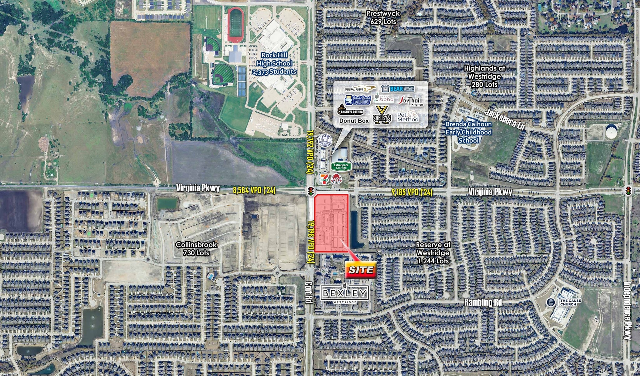 10921 Virginia Pky, McKinney, TX à vendre Photo du bâtiment- Image 1 de 4