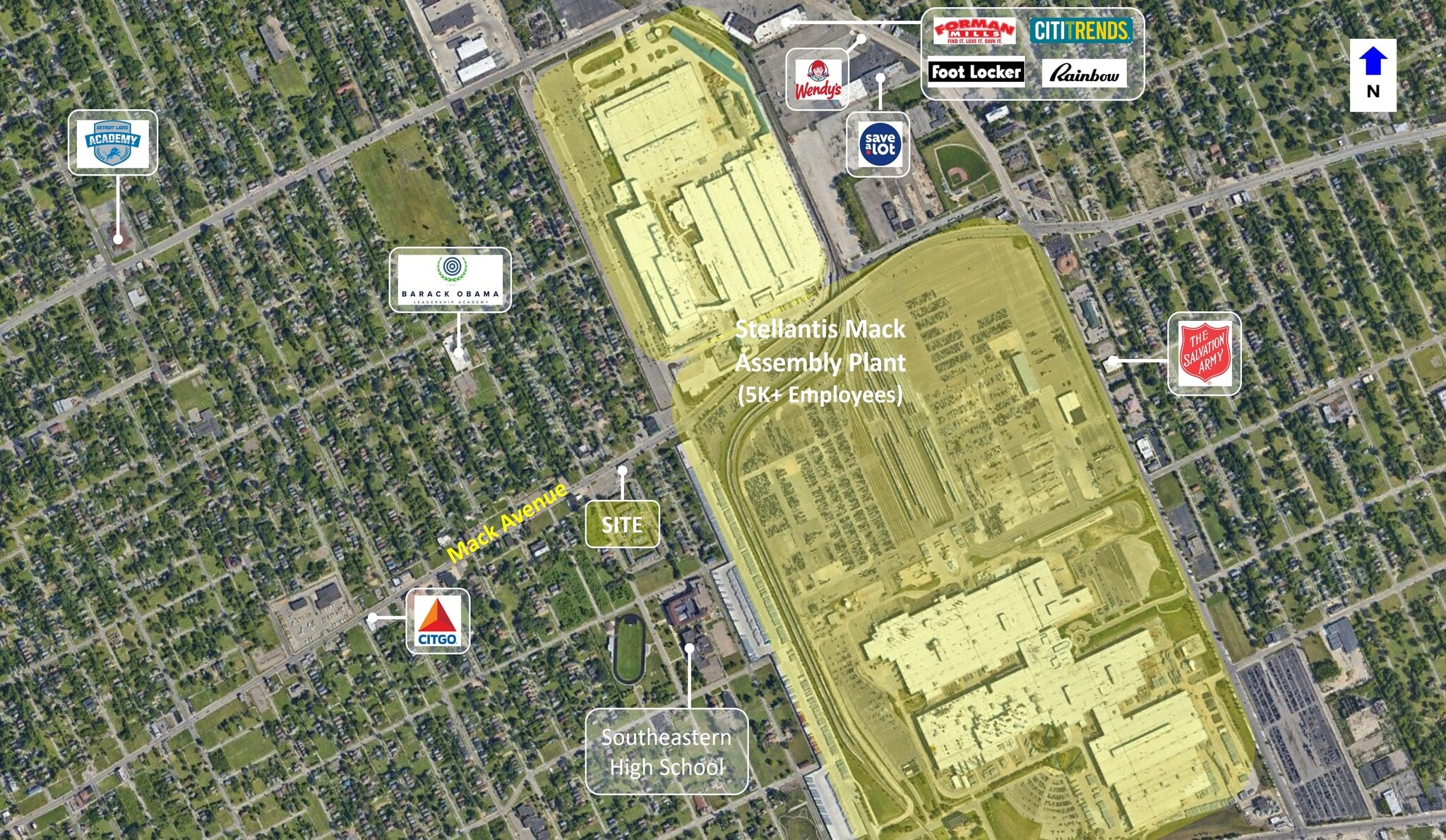 11100 Mack Ave, Detroit, MI for lease Building Photo- Image 1 of 2