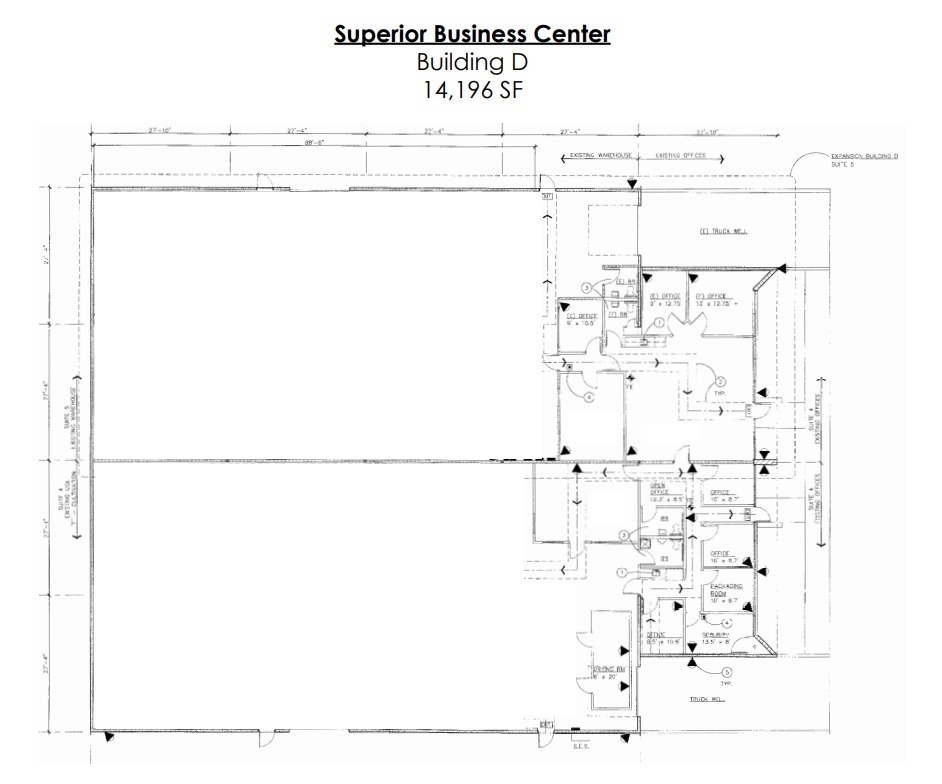 4116 E Superior Ave, Phoenix, AZ for lease Floor Plan- Image 1 of 1