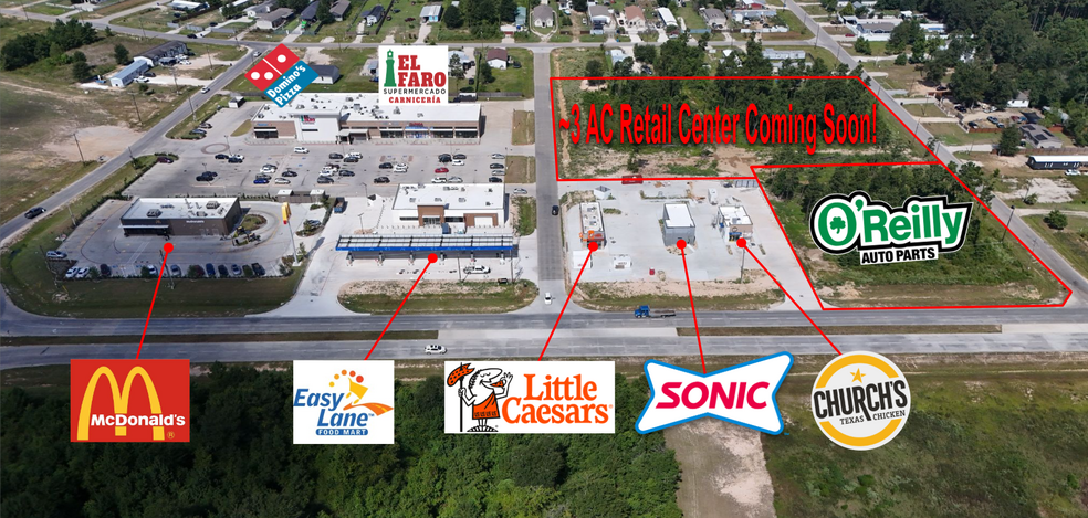 Commercial Corner- San Marcos & San Felipe, Cleveland, TX for sale - Building Photo - Image 3 of 18