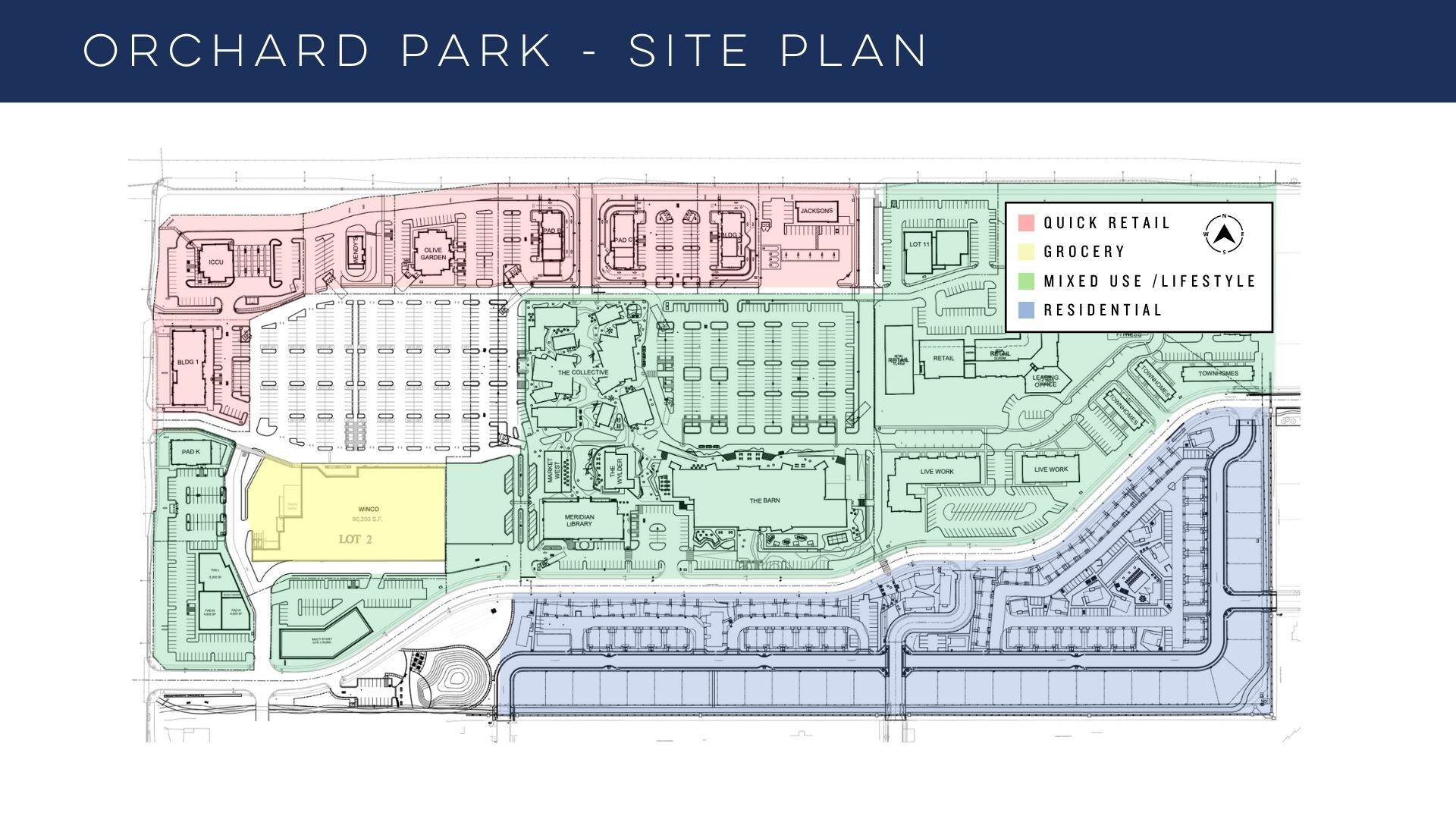 Chinden & Linder, Meridian, ID for sale Site Plan- Image 1 of 1