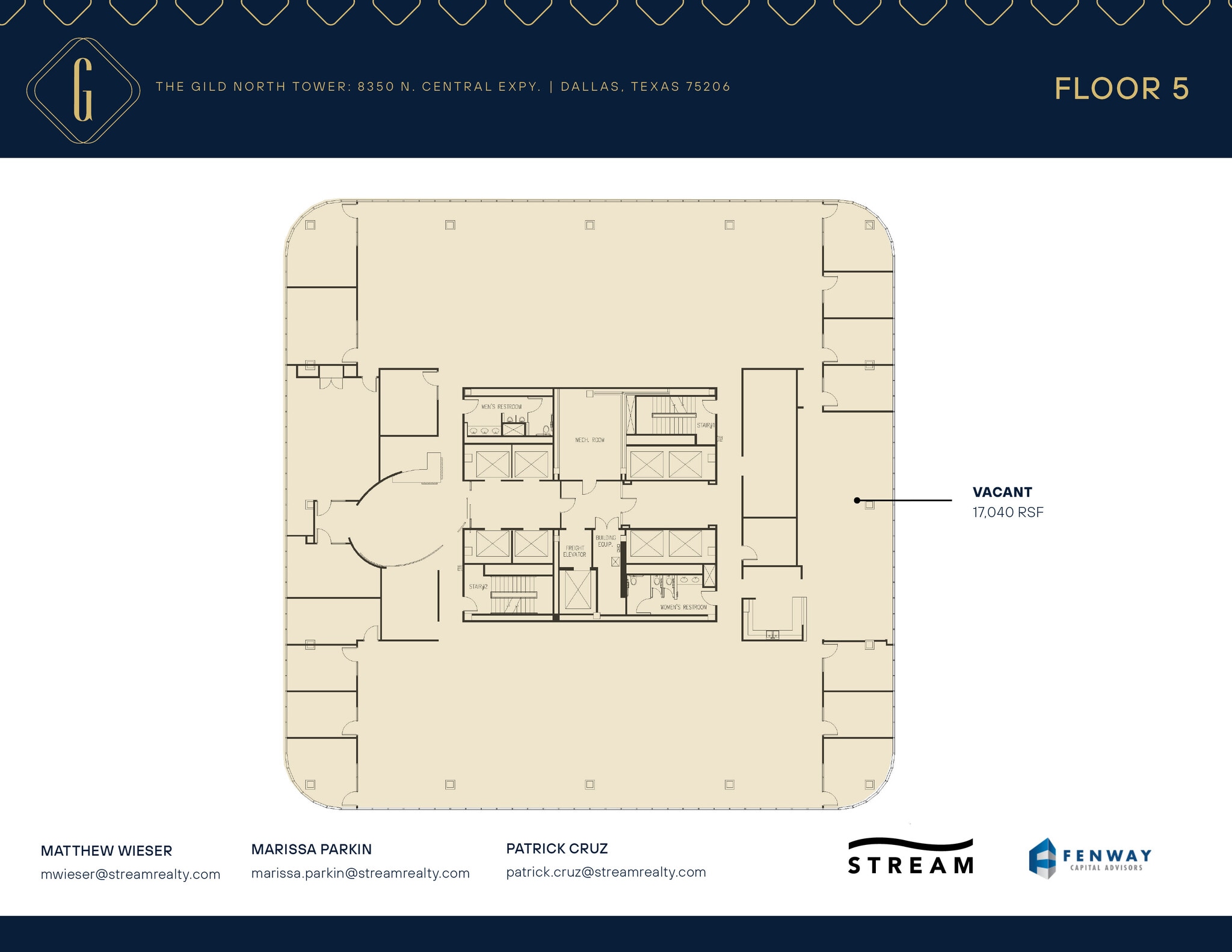 8350 N Central Expy, Dallas, TX for lease Floor Plan- Image 1 of 1