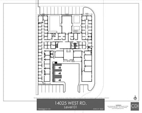 14025 West Rd, Houston, TX for lease Typical Floor Plan- Image 1 of 1